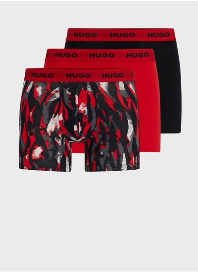 Buy 3 Pack Logo Band Trunks in Saudi Arabia