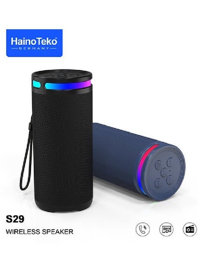 Buy Wireless Speaker S29 Blue in UAE