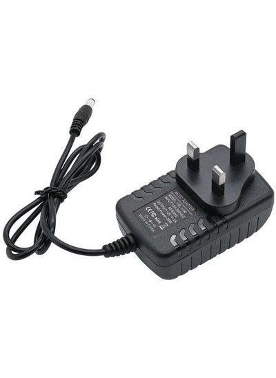 Buy 12V 1A Power Adapter UK Plug - AC/DC Wall Charger for LED Strip CCTV Camera Router and More - High-Quality Transformer with 5.5mm Barrel Connector in Saudi Arabia