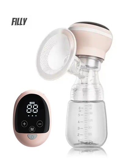 Buy Single Electric Breast Pump 1600 mAH Silicone Milk Breast Pump 180ML Hands Free Integrated in UAE