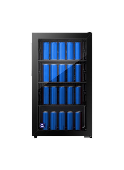 Buy Single Glass Door Digital Refrigerator, 3.2 Cubic Feet 94 Liter Capacity, OBC-94 in Saudi Arabia