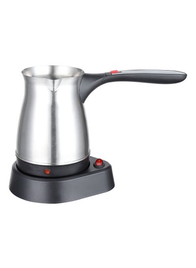 Buy Electric Turkish Coffee Maker, Stainless Steel, 360-Degree Rotation, Coffee Kettle for Home Office，500ml, 600W in Saudi Arabia