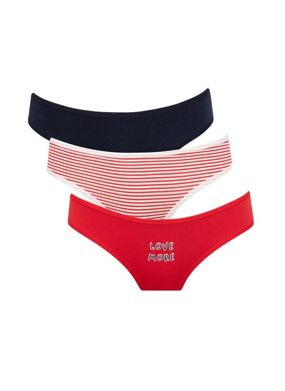 اشتري Woman Brazillian Underwear Package Slip - 3 Pack في مصر