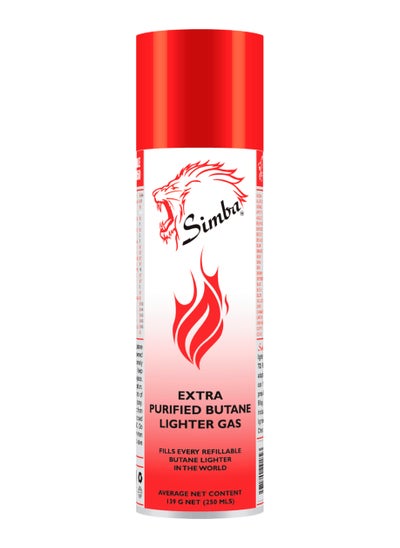 اشتري Extra Purified Butane Lighter Gas 250ml في الامارات