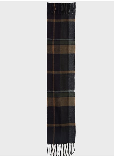 Buy Plaid Long Scarf in UAE