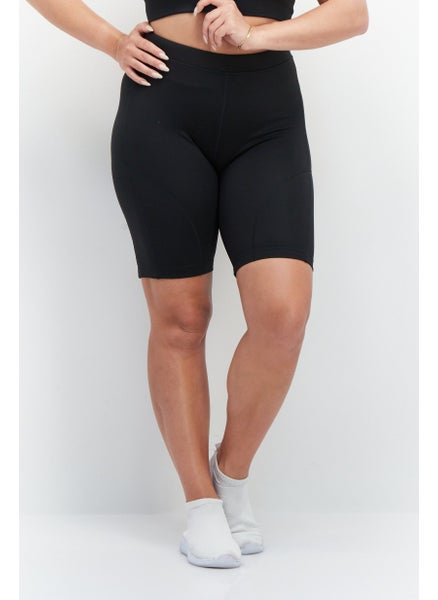 اشتري Women Sportswear Fit Training Short, Black في الامارات