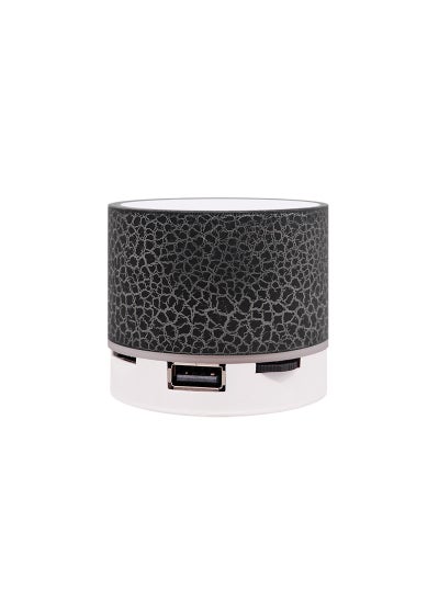 اشتري Mini LED Bluetooth Speaker A10 Metal Memory CardSmall crack Black Small crack Black في الامارات