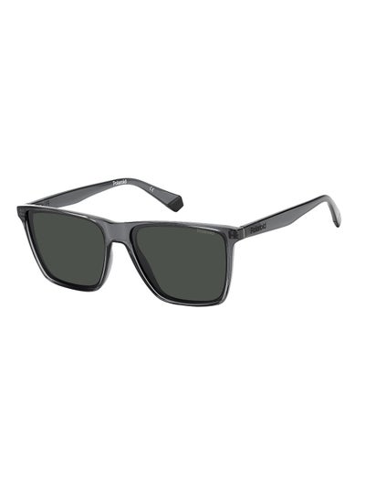 Buy Polarized Square Eyewear Sunglasses PLD 6141/S      GREY 58 in UAE