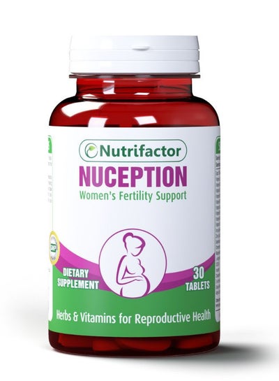 Buy Nuception - Women Fertility Support (30 Tablets) in UAE