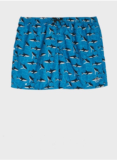 Buy Fish Print Shorts in UAE