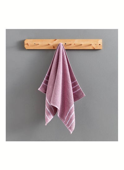 Buy Mateo Ribbed Cotton Hand Towel 40 x 70 cm in UAE