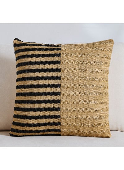 Buy Sunshade Cut Stripe Filled Cushion 45 x 45 cm in Saudi Arabia