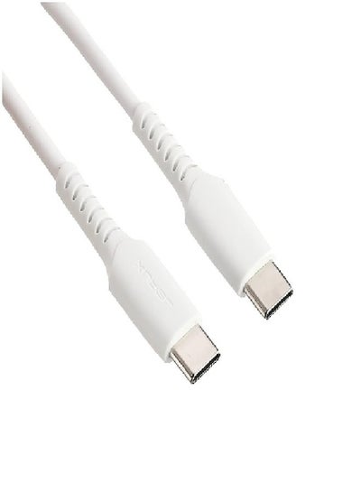 Buy USB C TO USB C Cable CC0003 1m 100W White in Egypt