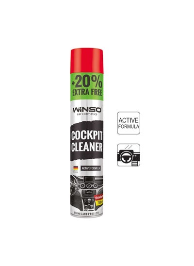 Buy Dashboard Polish Spray Cockpit Cleaner Strawberry 750 ML in UAE