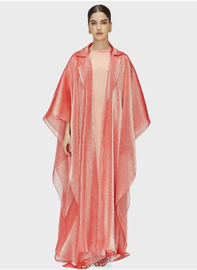 اشتري Cape Sleeve Mesh Kaftan في الامارات