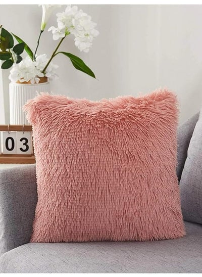 Buy Fur Sofa Pillows 42 * 42 Cm in Saudi Arabia