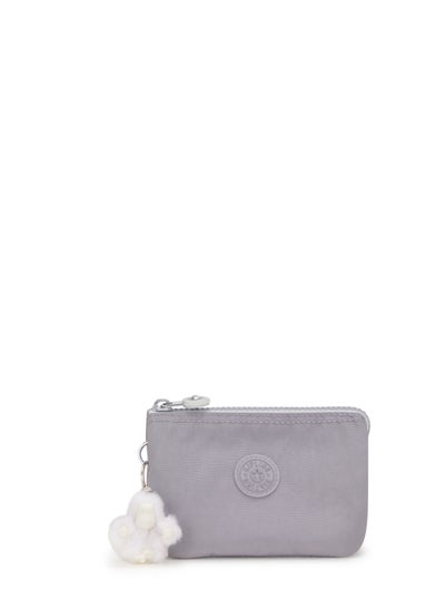 Buy Kipling Creativity Large Purse Tender Grey in UAE