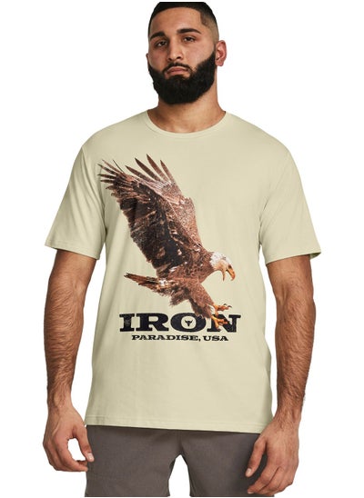 Buy Project Rock Eagle Graphic T-Shirt in UAE