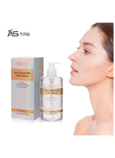 Buy NIACINAMIDE PURE SERUM 2 in 1 Face and Body Whitening and Hydrating ALL SKIN TYPES in UAE