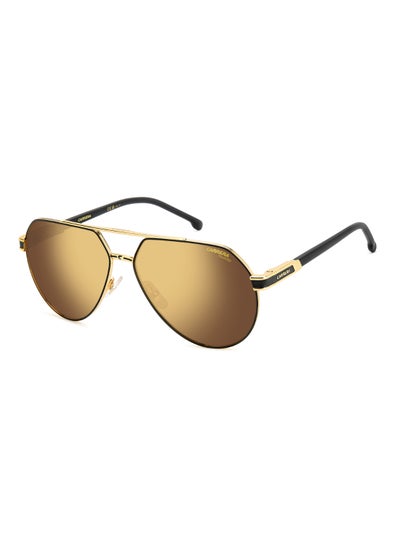 Buy Men's Polarized Pilot Shape Metal Sunglasses CARRERA 1067/S GOLD 53 - Lens Size: 53.4 Mm - Mt Bk Gd in UAE