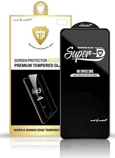 اشتري For Xiaomi Mi 11 Lite/Xiaomi Mi 11 Lite NE Super-D Glass Screen Protection-Black في مصر