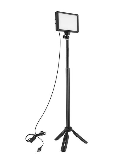 اشتري LED Video Light Kit for Camera,15W 220V Dimmable 5600K Photography Lighting with Adjustable Tripod Stand 5Color Filters,USB LED Fill Lights for Tabletop Shooting,Video Recording,Conference في السعودية