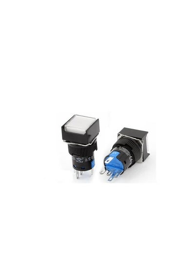 Buy KNP AP16Y-11A is a square push button switch designed for reliable operation and easy integration into various electrical applications Featuring a sleek white reset button this switch is ideal for control panels machinery and automated systems. in UAE