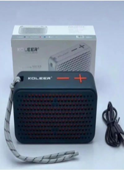 اشتري KOLEER S25 مكبر صوت بلوتوث محمول Hifi ستيريو صوت محيطي مضخم صوت مكبر صوت صغير - مكبر صوت - طاولة محمولة في السعودية