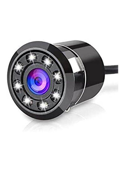 Buy Car Rear View Parking Reverse Camera 8 Led Lights With Guideline Waterproof in Egypt