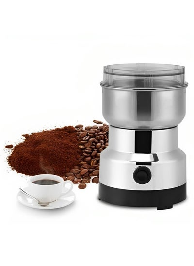 Buy Portable Mini Stainless Steel Coffee Grinder Lightweight Ultra Fine Multi-Functional Removable Coffee Grinder for Coffee Beans and Spices in Saudi Arabia