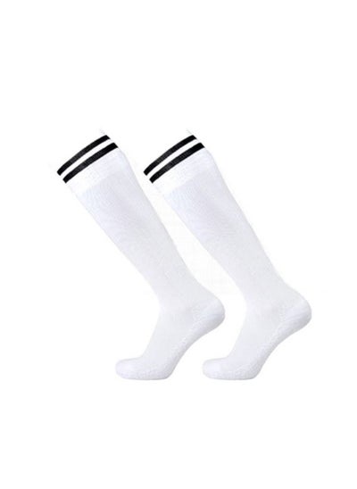 Buy M MIAOYAN adult football socks one size non-slip long tube over the knee socks student striped sports socks in Saudi Arabia