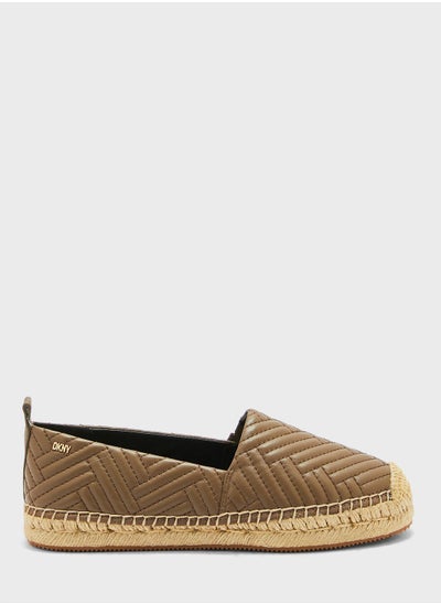 Buy Mally Quilted Platform Espadrilles in UAE