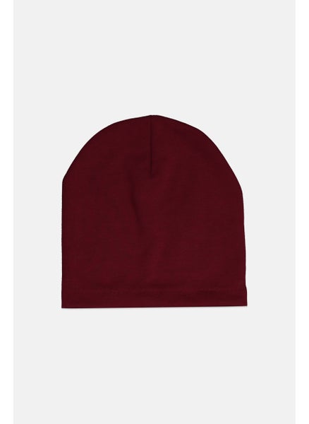 اشتري Women Solid Sweat Hat, Maroon في الامارات