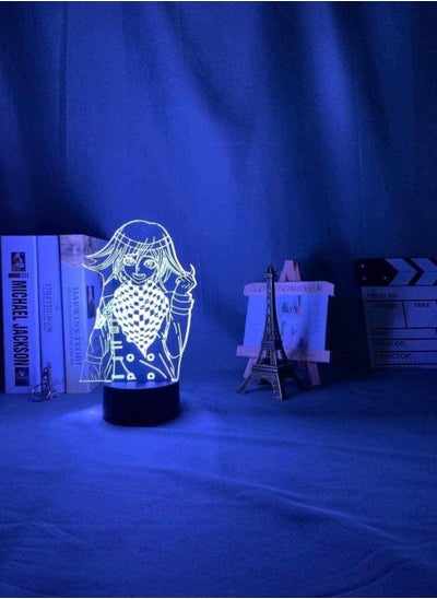 Buy Multicolor Kokichi Oma Lamp Danganronpa LED Night Light for Room Decoration Child Gift Danganronpa Acrylic Table Lamp Kokichi Oma in UAE