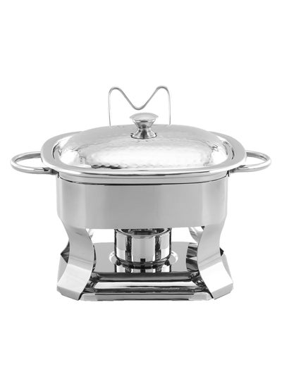 Buy Stainless Steel Buffet Chafing Dish Food Warmer and Heater 2.0L ARH01 in UAE