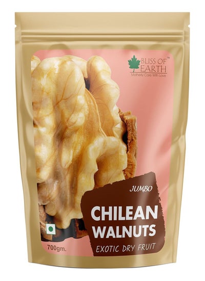 Buy Bliss of Earth 700Gm Jumbo Chilean Walnuts Kernels Without Shell in UAE