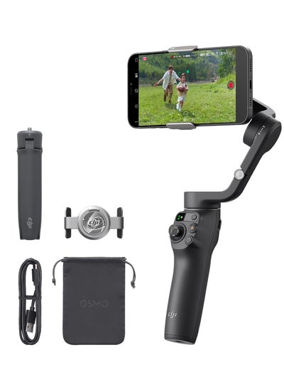 Buy OSMO Mobile 6 Smartphone Gimbal Stabilizer, 3-Axis Phone Gimbal, Built-in Extension Rod, Portable and Foldable for Android & iPhone in UAE