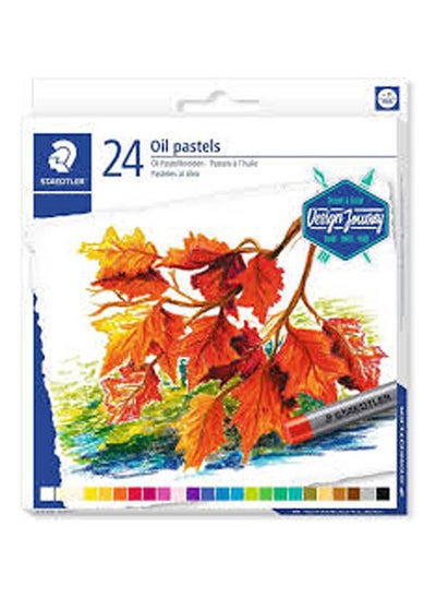 Buy Karat Oil Pastels (Pack Of 24) Multicolour in Egypt