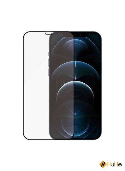 Buy iPhone 12 Screen Protector, 5D Premium Tempered Glass Anti-Scratch 0.33mm 9H Hardness Transparent Glass iPhone 12 in Saudi Arabia