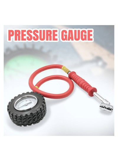 Buy Tire Pressure Gauge Shock Resistance Meter Tire Air Pressure Gauge 72cm in Saudi Arabia