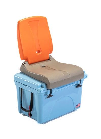 اشتري Flip Portable Folding seat, Brown & Orange في السعودية