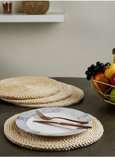 Buy Set of 4 Rattan Weave Place Mats in Saudi Arabia