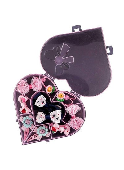 Buy Baby Hair Accessories Set For Girls (Pack Of 28) in Saudi Arabia