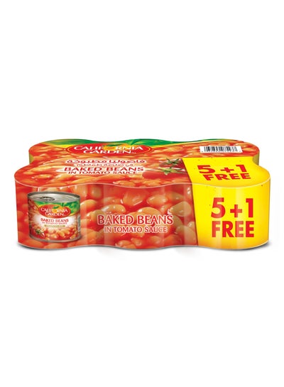 اشتري Baked Beans Tomato Sauce 220grams Pack of 6 في الامارات