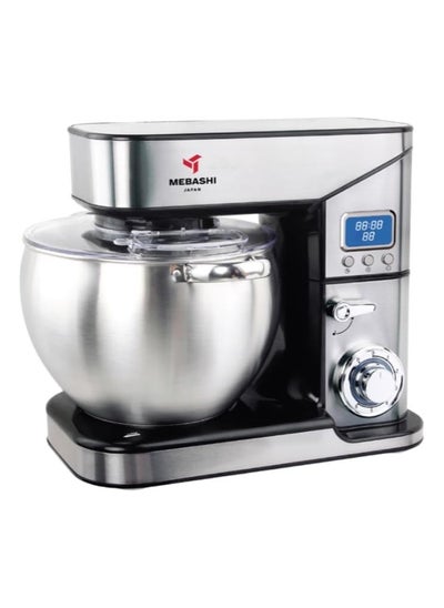 Buy Stand Bowl Mixer  10L Capacity  Black Steel 2000W With LED Indicator ME-SBM1115 MEBASHI in UAE