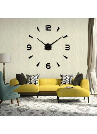 Buy fashion Digital Large 3D wall clock in Egypt