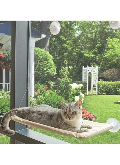 Buy Cat Window Perch Window Seat Suction Cups Space Saving Cat Hammock Pt Resting Seat Safety Cat Shelves Providing All Around 360 Degree Sunbath for Cats in UAE