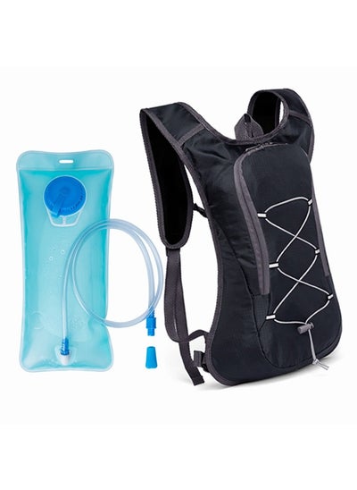 Buy Camping Backpack With 2 Liter Water Bladder Hiking Water Bag in UAE