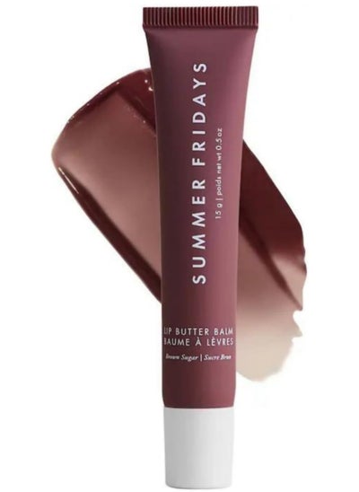 Buy Summer Fridays Lip Butter Balm - Conditioning Lip Mask and Lip Balm for Instant Moisture, Shine and Hydration - Sheer-Tinted, Soothing Lip Care-Sheer Brown in Saudi Arabia