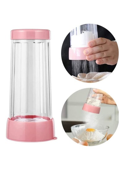 اشتري Flour Sieve Fine Mesh, SYOSI Icing Sugar Shaker Sieve with Stainless Steel, Manual Powder Sieve Strainer, for Sugar, Salt, Icing Sugar, Flour, Chocolate, Cappuccino, Cocoa, Mince Pies, Pancakes في السعودية